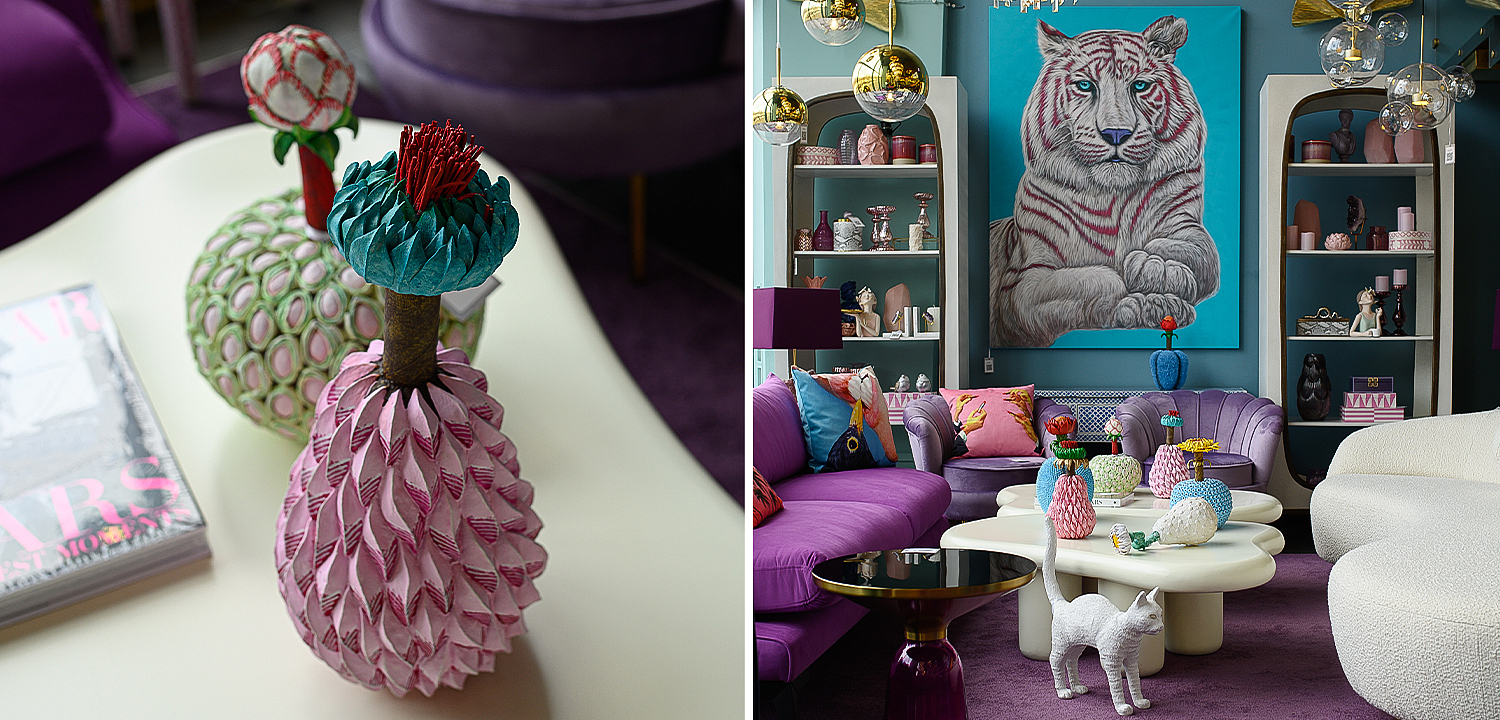 Статуэтка тропический фрукт Tropical Fruit purple - Loft-Concept в Самаре