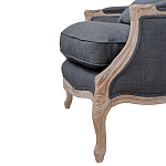 Кресло Ava Classical Armchair graphite flax варинант исполнения - 5 | Loft Concept в Самаре