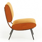 Дизайнерское кресло без подлокотников Gio Ponti ROUND D.154.5 Armchair варинант исполнения - 8 | Loft Concept в Самаре