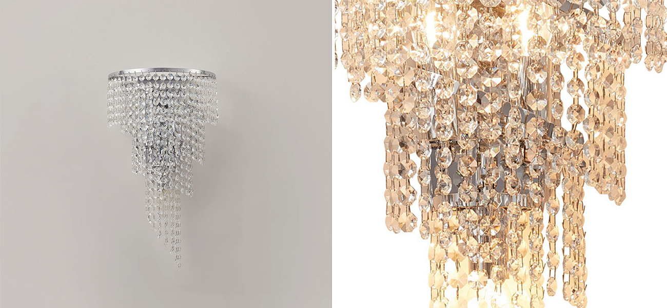 Хрустальное бра Crystal Art Хрустальное бра Crystal Art - Loft-Concept в Самаре