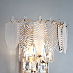 Бра Feather c Рельефным Стеклом варинант исполнения - 4 | Loft Concept в Самаре