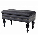 Мягкая банкетка с зоной для хранения Casket Dark Grey варинант исполнения - 2 | Loft Concept в Самаре