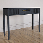 Элегантная Консоль Primo с выдвижным ящиком Черный дуб варинант исполнения - 2 | Loft Concept в Самаре