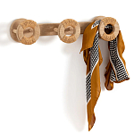 Деревянная настенная вешалка Alma Wood Hanger варинант исполнения - 3 | Loft Concept в Самаре