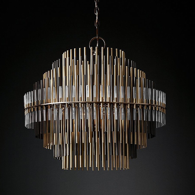 Люстра Restoration Hardware Emile Chandelier Латунь Античная полированная Прозрачный Оловянный Темная бронза Люстра Restoration Hardware Emile Chandelier Латунь Античная полированная Прозрачный Оловянный Темная бронза в Самаре | Loft Concept