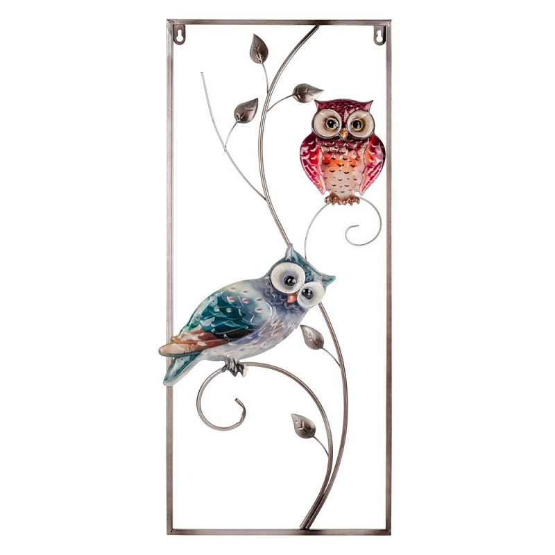 Аксессуар настенный из металла Blank Space Owls Мульти в Самаре | Loft Concept 