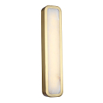 Бра в металлическом корпусе с рассеивателем из бежевого алебастра Cryptocrystalline Stone варинант исполнения - 1 | Loft Concept в Самаре