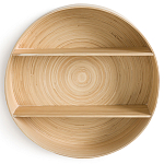 Полка настенная из бамбука Zenara варинант исполнения - 1 | Loft Concept в Самаре