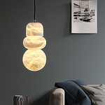 Подвесной светильник с фигурными плафонами Stone Triad варинант исполнения - 3 | Loft Concept в Самаре