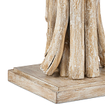 Настольная лампа с каркасом в виде веток деревьев с абажуром из ткани Natural Driftwood варинант исполнения - 2 | Loft Concept в Самаре