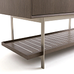 Платяной шкаф из серого дуба Sawada Gray Oak Wardrobe варинант исполнения - 5 | Loft Concept в Самаре