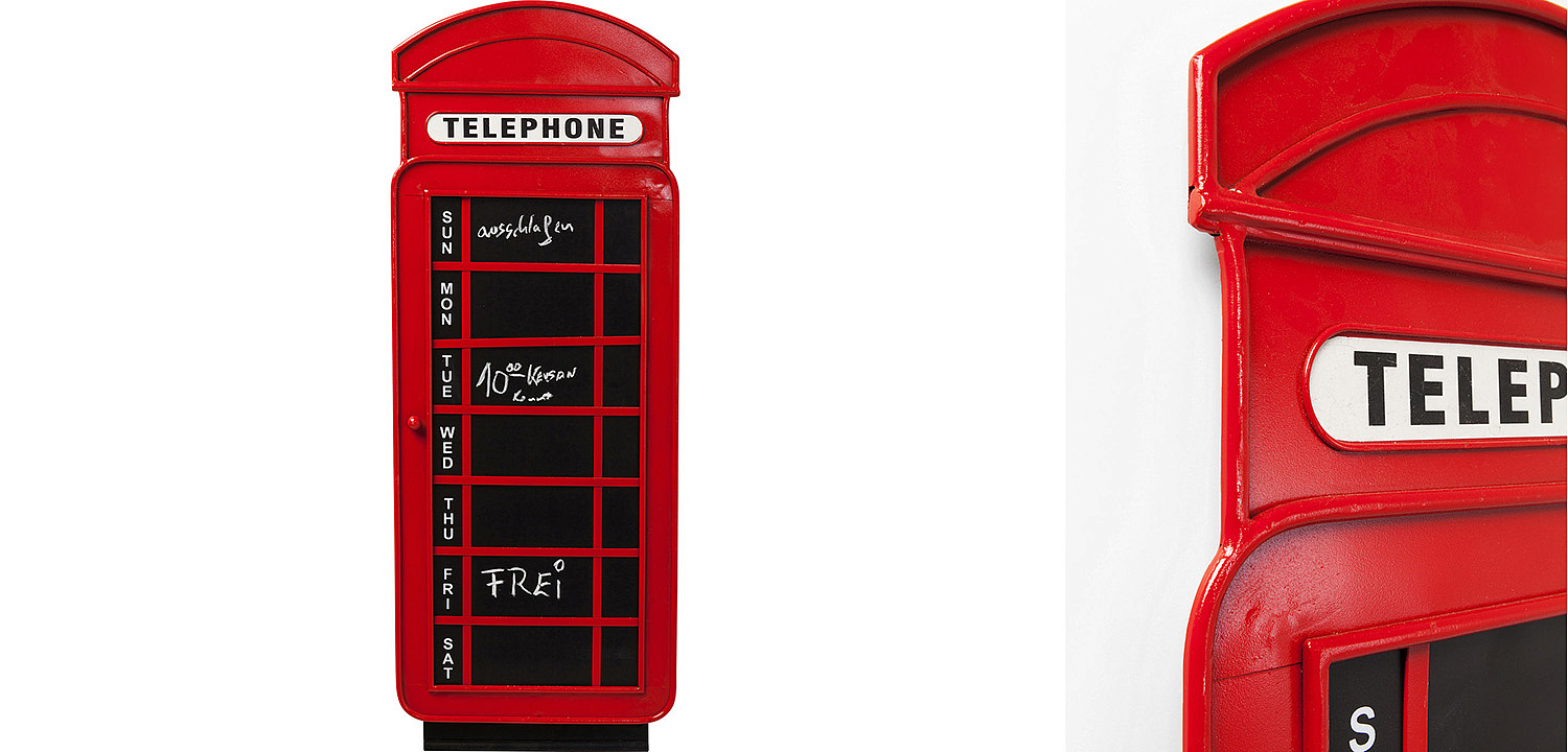 Магнитная доска Red Telephone Box Магнитная доска Red Telephone Box - Loft-Concept в Самаре