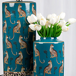 Ваза фарфоровая с крышкой Leopard Ccollection варинант исполнения - 4 | Loft Concept в Самаре