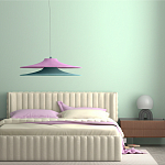 Подвесной вязаный светильник в двухцветном исполнении «Двойной Токио»  варинант исполнения - 1 | Loft Concept в Самаре