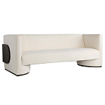 Трехместный диван Florida Sofa  с элегантным деревянным декором  варинант исполнения - 1 | Loft Concept в Самаре