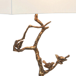 Настольная лампа на ветвистом корпусе с птичками Inspiration from Nature варинант исполнения - 1 | Loft Concept в Самаре