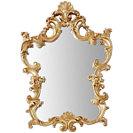 Настенное зеркало Callero Golden Mirror варинант исполнения - 1 | Loft Concept в Самаре