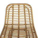 Стул барный с ротанговым плетением Half Bar Chair with Wicker без подлокотников варинант исполнения - 5 | Loft Concept в Самаре