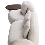 Модульный Диван Orus с овальным столиком  варинант исполнения - 5 | Loft Concept в Самаре