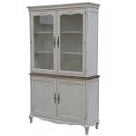 Буфет двустворчатый для посуды в стиле прованс Interiors Romance варинант исполнения - 1 | Loft Concept в Самаре