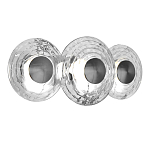 Бра из трех стеклянных фактурных дисков Eyepiece варинант исполнения - 5 | Loft Concept в Самаре