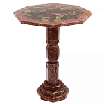 Кофейный стол из натуральных камней Лемезит и Яшма Natural Stone Tables варинант исполнения - 7 | Loft Concept в Самаре