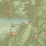 Обои ручная роспись Le Brésil Pastel варинант исполнения - 1 | Loft Concept в Самаре