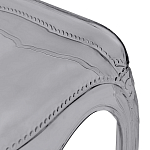 Прозрачный стул серый LOUIS GHOST CHAIR Grey варинант исполнения - 5 | Loft Concept в Самаре