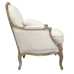 Кресло Ava Classical Armchair beige flax варинант исполнения - 1 | Loft Concept в Самаре