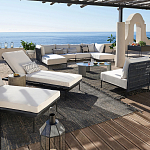 Уличное кресло Alaric Armchair Black варинант исполнения - 7 | Loft Concept в Самаре