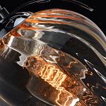 Подвесной светильник со стеклянном плафоном в форме бокала Kaleido варинант исполнения - 10 | Loft Concept в Самаре