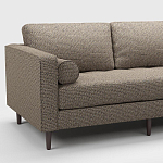 Мебельная ткань Шенилл коричневый цвет 142 см T4-54 варинант исполнения - 5 | Loft Concept в Самаре