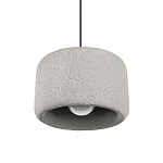Подвесной светильник с цилиндрическим фактурным абажуром Sergey Makhno варинант исполнения - 1 | Loft Concept в Самаре