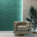 Гипсовая 3D Панель M-33 варинант исполнения - 1 | Loft Concept в Самаре