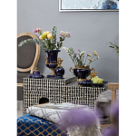 Менажница темно-синяя фарфоровая с бронзовой фигуркой ангела Eden Garden варинант исполнения - 6 | Loft Concept в Самаре