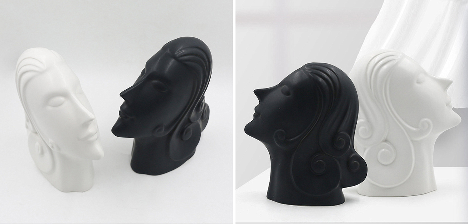 Статуэтка Side Profile Black Statuette Статуэтка Side Profile Black Statuette - Loft-Concept в Самаре