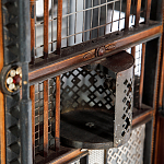 Декоративная антикварная клетка Wise Raven варинант исполнения - 4 | Loft Concept в Самаре