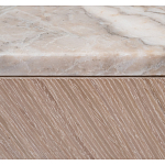 Комод с мраморной столешницей Uniqueness Marble варинант исполнения - 3 | Loft Concept в Самаре