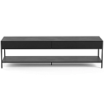 ТВ-тумба из металла с 2-мя ящиками Kelsey Metal TV Stand варинант исполнения - 1 | Loft Concept в Самаре