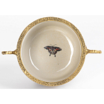 Фарфоровая чаша с бронзовыми элементами Eden Garden варинант исполнения - 4 | Loft Concept в Самаре