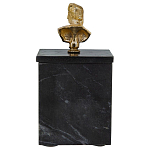 Мраморная шкатулка с бюстом из металла KELLY WEARSTLER варинант исполнения - 4 | Loft Concept в Самаре