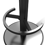 Барный стул вращающийся со спинкой Бежевый Велюр Vendramin Chair варинант исполнения - 5 | Loft Concept в Самаре