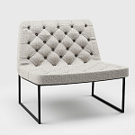 Мебельная ткань Sorbettol Шенилл Сееро-бежевый N 1120 варинант исполнения - 7 | Loft Concept в Самаре