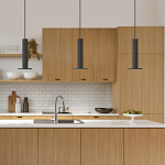 Подвесной светильник светодиодный черный Light Durability варинант исполнения - 1 | Loft Concept в Самаре