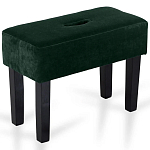 Мягкий  пуф на черных ножках Winton Pouf варинант исполнения - 5 | Loft Concept в Самаре