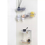 Полка напольная трехъярусная для ванной Bathroom Floor Shelf варинант исполнения - 2 | Loft Concept в Самаре