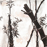 Обои ручная роспись Bamboo Quicksilver on Tarnished Silver gilded paper варинант исполнения - 2 | Loft Concept в Самаре