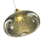 Подвесной светильник с прозрачным стеклянным плафоном округлой формы Effervia  варинант исполнения - 14 | Loft Concept в Самаре