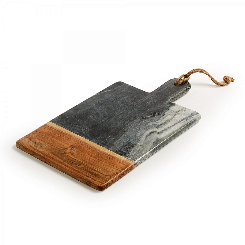 Разделочная доска Wood Strip Серый Коричневый в Самаре | Loft Concept 