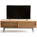 ТВ-тумба с плетеным декором Tate Wicker TV Stand варинант исполнения - 2 | Loft Concept в Самаре